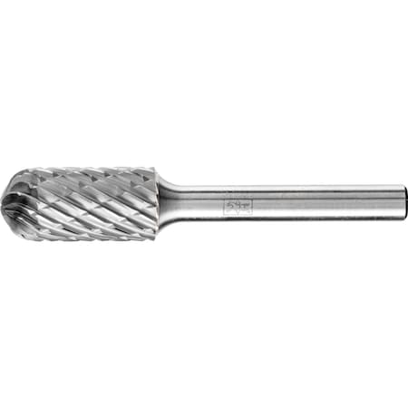 Pferd Carbide Bur - Cylind. radius end, OMNI cut - 1/2" x 1" x 1/4" Shank - SC-5 28001
